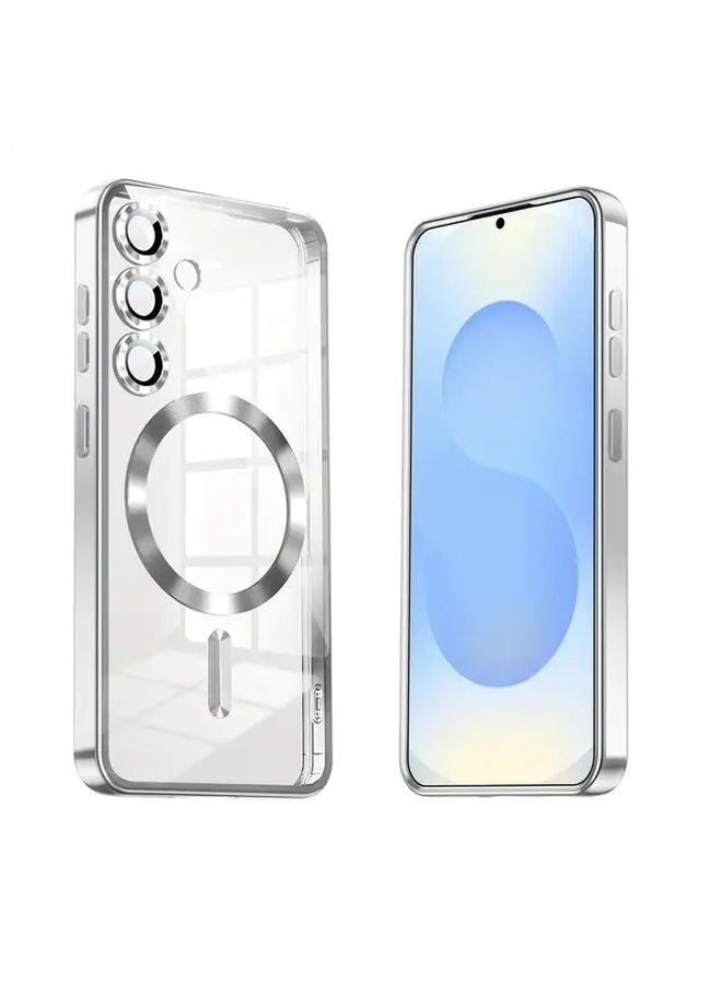 Pink Magnetic Case With Full Camera Lens Protection For Samsung Galaxy A26 5G - Image 4